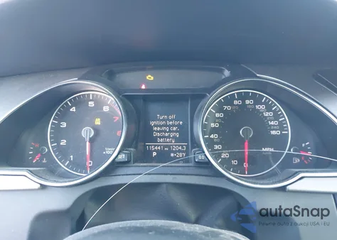 2013 Audi A5 2.0T Premium z USA, uszkodzony, nr VIN WAUCFAFR6DA052043